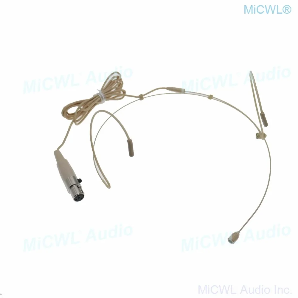 Фото Всенаправленный микрофон-гарнитура WBH53A для Shure PGX BLX SLX GLX UR1 SVX ULX UR4D UR4S с двойным креплением на ухо №3