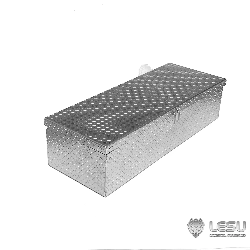 RC 1/14 Ящик для инструментов LESU Металлический батарейный ящик Набор 1/10