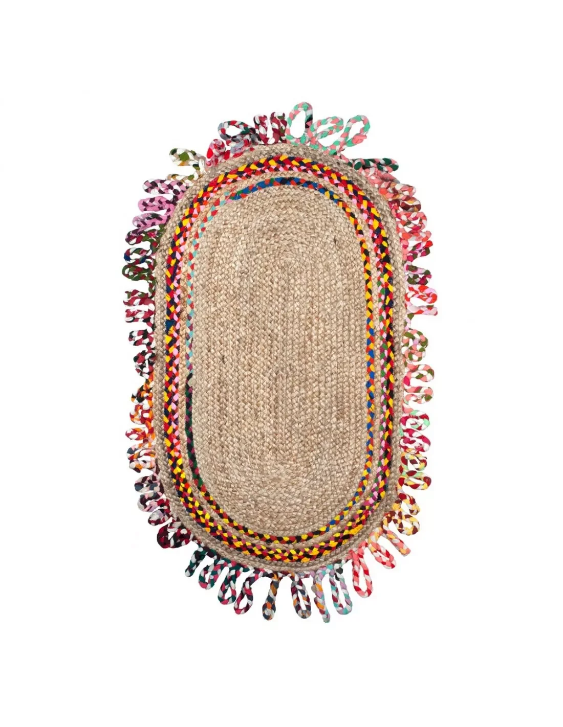 

NEW IN Jute rug/oval