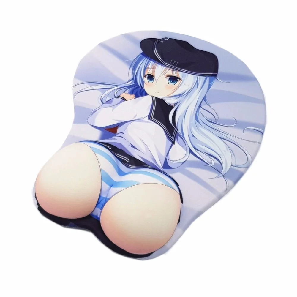 

Anime 3D Hip Gaming Mouse Pads Mat Mat With Wrist Rest 2WAY Fabric MP1211