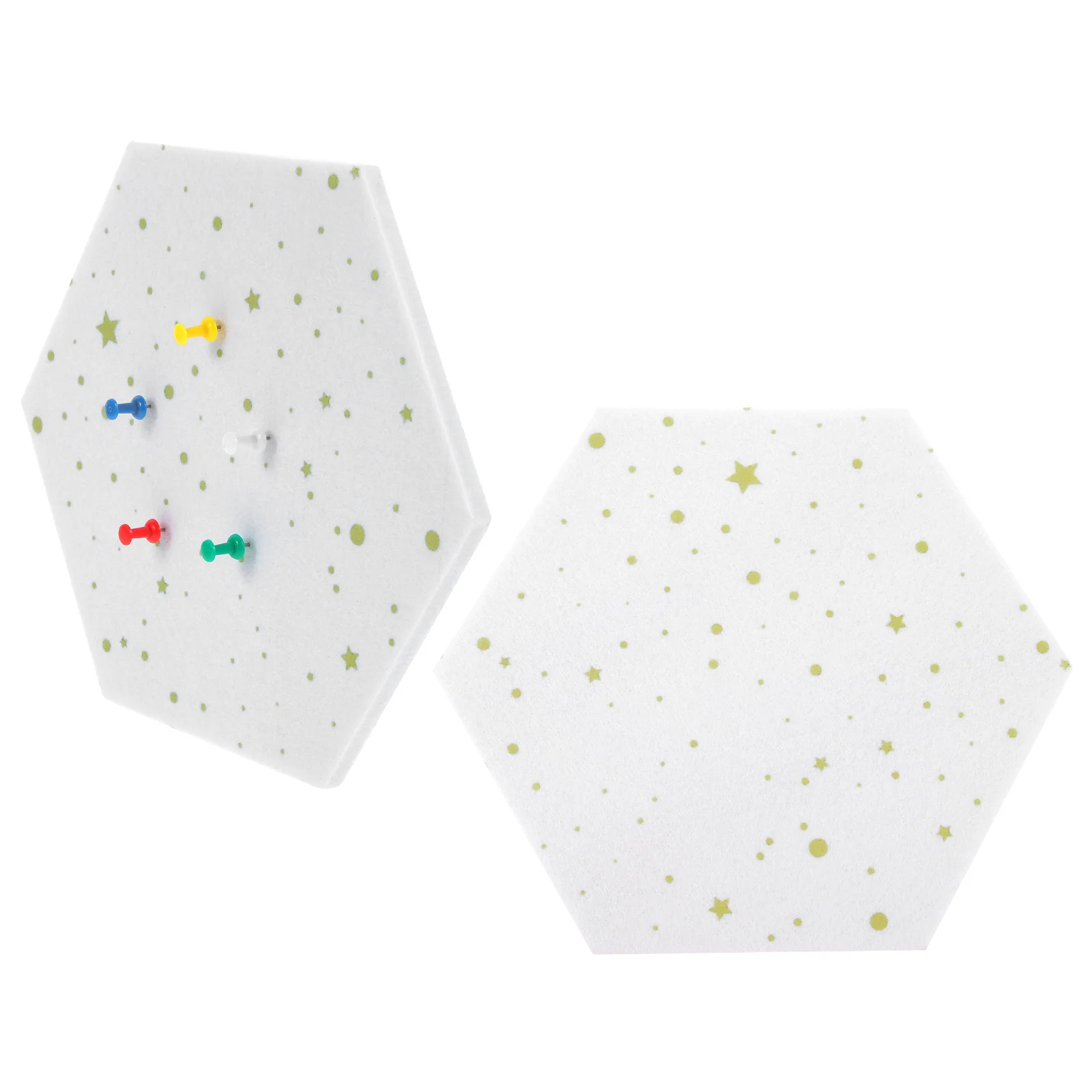 

Board Felt Tiles Hexagon Bulletin Wall Cork Boards Memo Pin Adhesive Selfnotice Hanginglarge Notes Message Decor Decoration