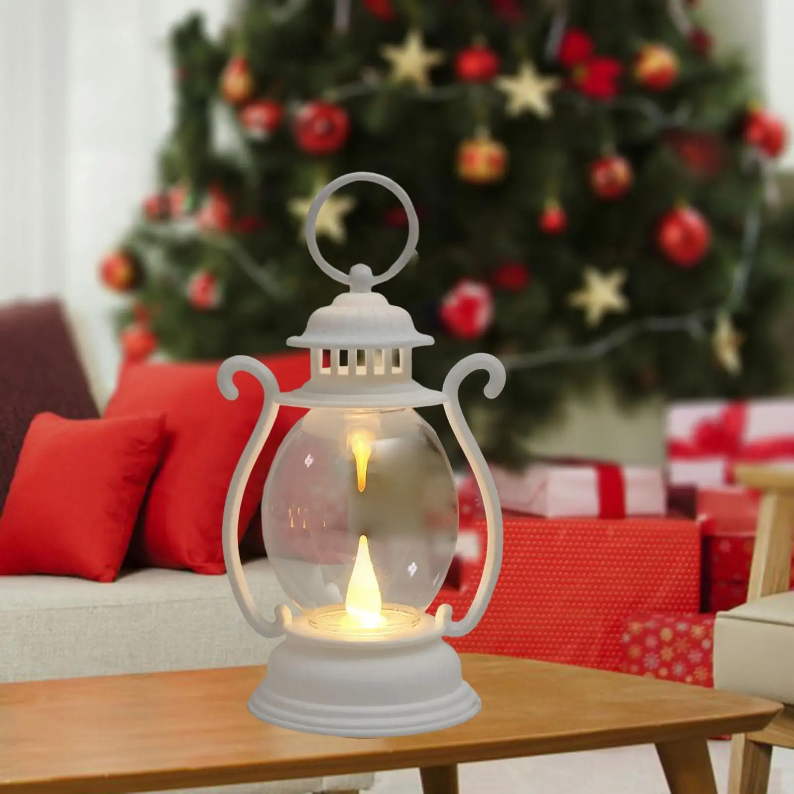 

2/3/5 Retro Style Camping Lantern Lamp Hanging Light for Backpacking Green