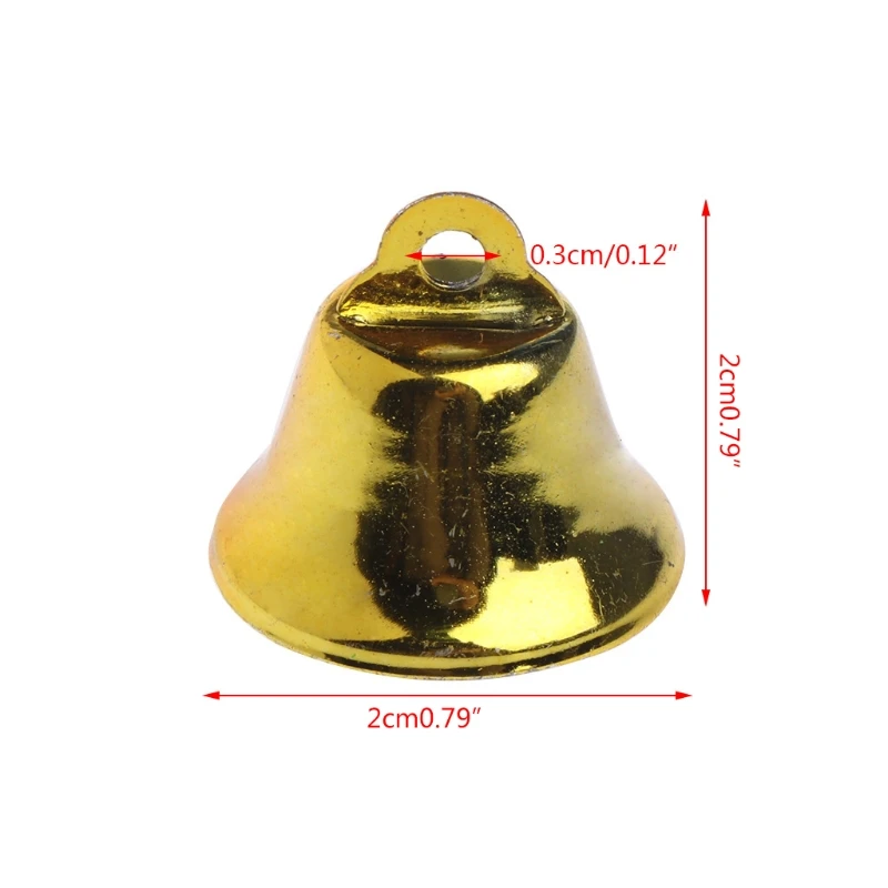 

10PCS Multi-Color Pet Bird Bells Wind Chimes For Parrot Toy DIY Stainless Steel