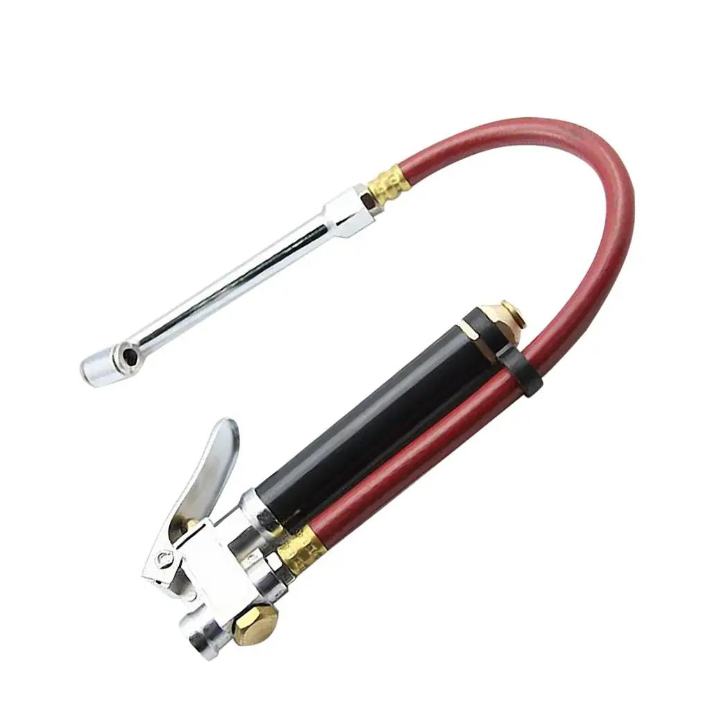 

Air Tire Pressure Filler Inflator Car Gauge 12" Compressor Hose