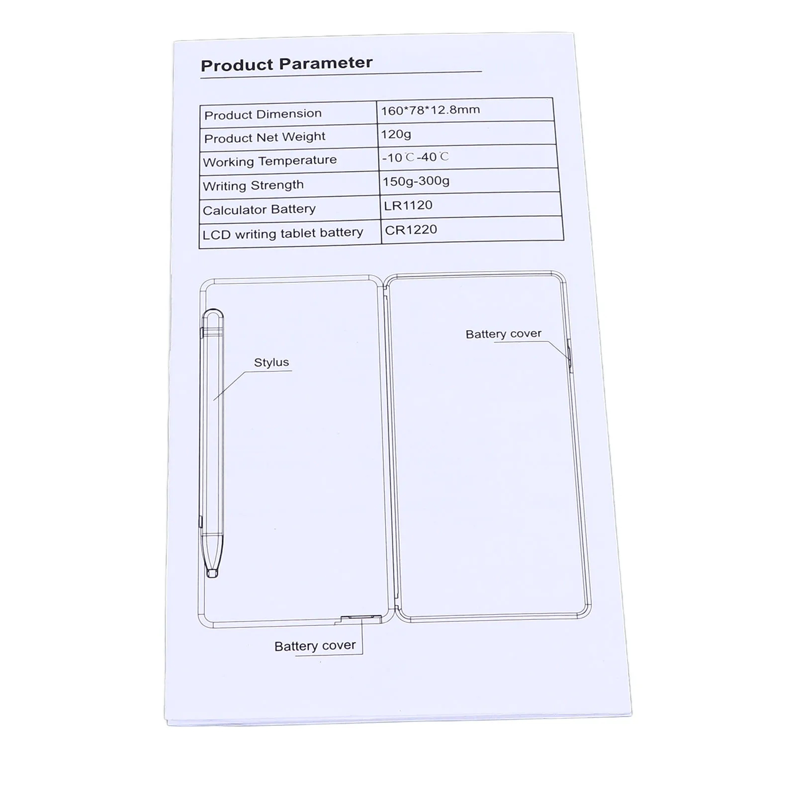 Калькулятор с блокнотом планшет для рукописного ввода настольный калькулятор на