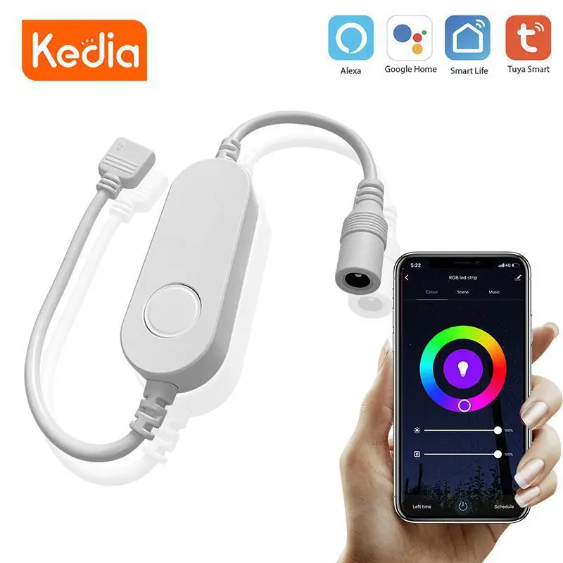 

Светодиодный контроллер Smart App-совместимый контроллер таймер Tuya граффити умный дом Мини Wi-Fi светильник с контроллером диммера