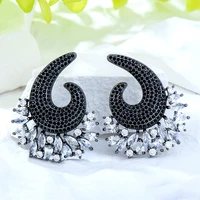 soramoore dubai american unique big stud earrings for women bridal wedding engagement important occasion jewelry high quality