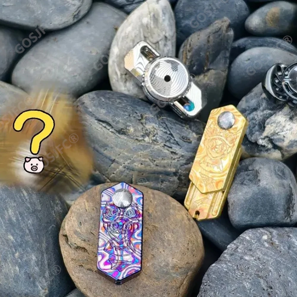 Фото Zaclab EDC 2026 Гуанчжоу HARD CORE EDC Expo Plane Zircuti Mokume Фиджет-слайдер для снятия стресса, игрушка-антистресс для взрослых. №3
