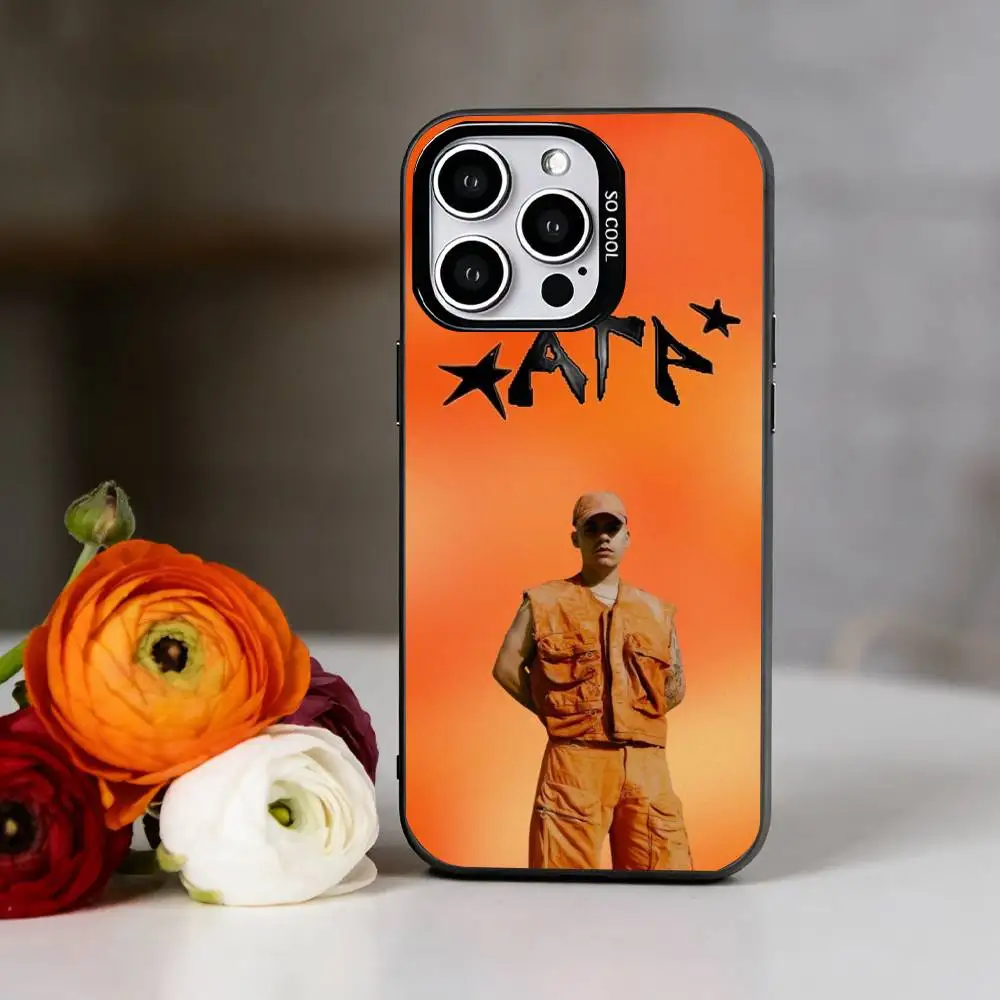 Фото Чехол для телефона Rapper Nsqk для iPhone 17, 16, 15, 14, 13, 12, 11 Plus, Pro Max, XS, красочный, серебристо-черный №2