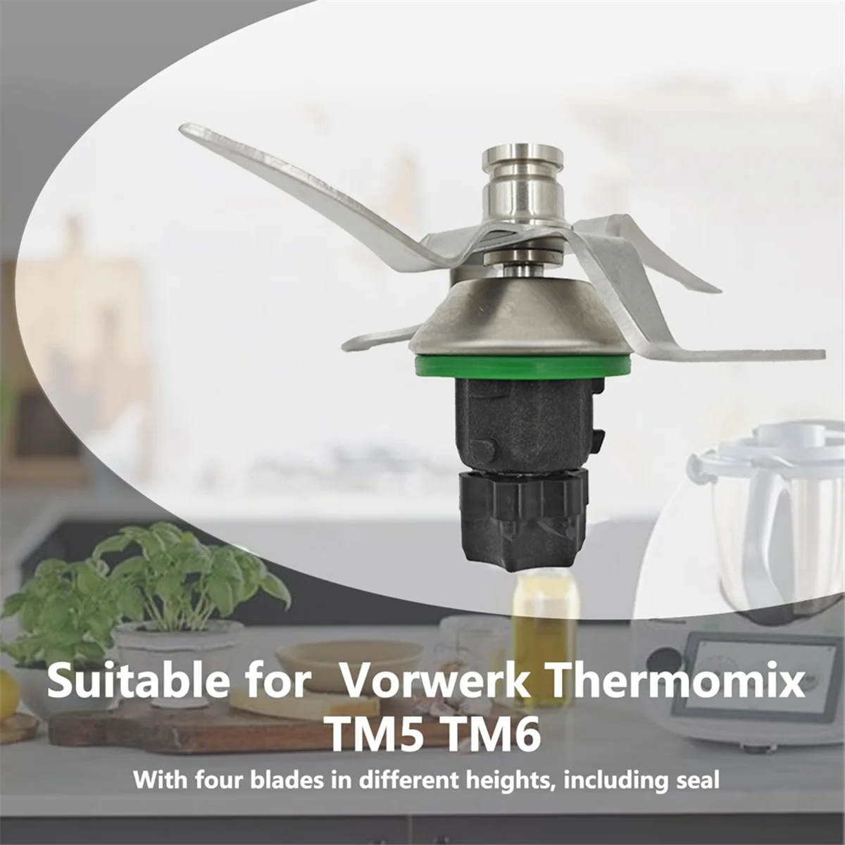 Сменное лезвие для пищевого процессора Vorwerk Thermomix TM5 TM6 аксессуары головка ножа из