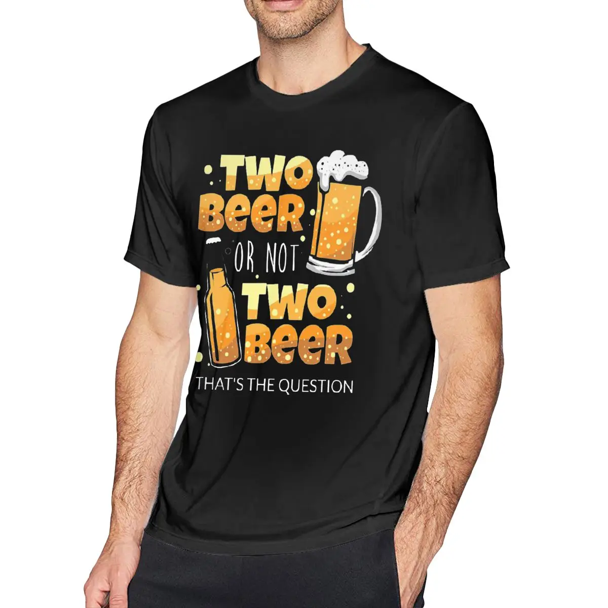 

Футболка с надписью «Two Beer Or Not»