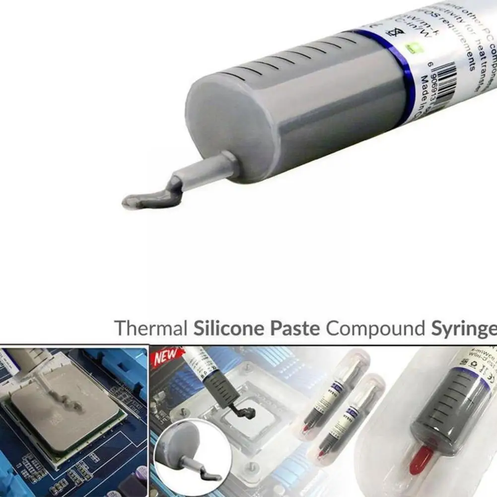 

Heat-dissipating Silicone Paste Thermal Conductive Grease Paste Silicone Plaster Heat Sink Compound For Cpu Cooler Heat Sin J8W2