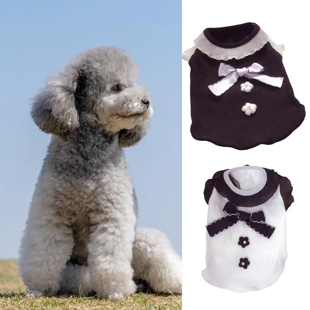 

Stylish Pet Vest Comfortable Cool Breathable Lovely Pet Sweatshirt Costume