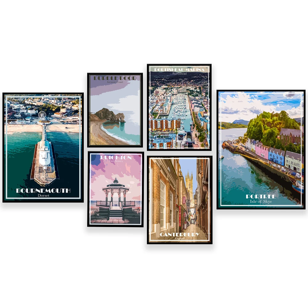 Вилтшир борнмут Кентербери ристол Брайтон Суссекс озер бвиндермэр Шотландия