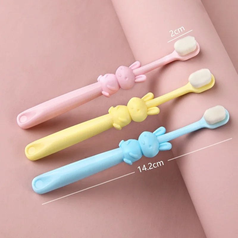 

Cute Cartoon Toothbrush for Children Soft Toothbrush Short Handle Children's Toothbrush Baby Teeth Care