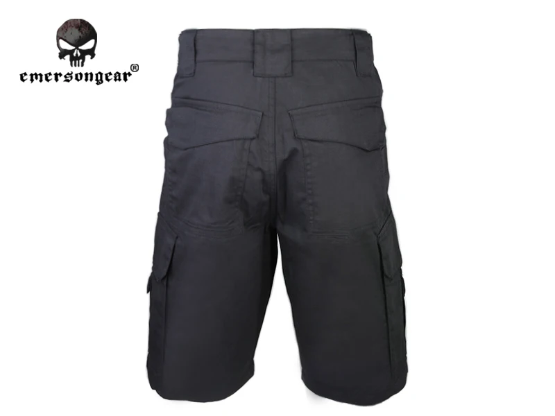 Тактические Короткие штаны Emersongear-Outdoor всепогодные в стиле милитари черные em7028