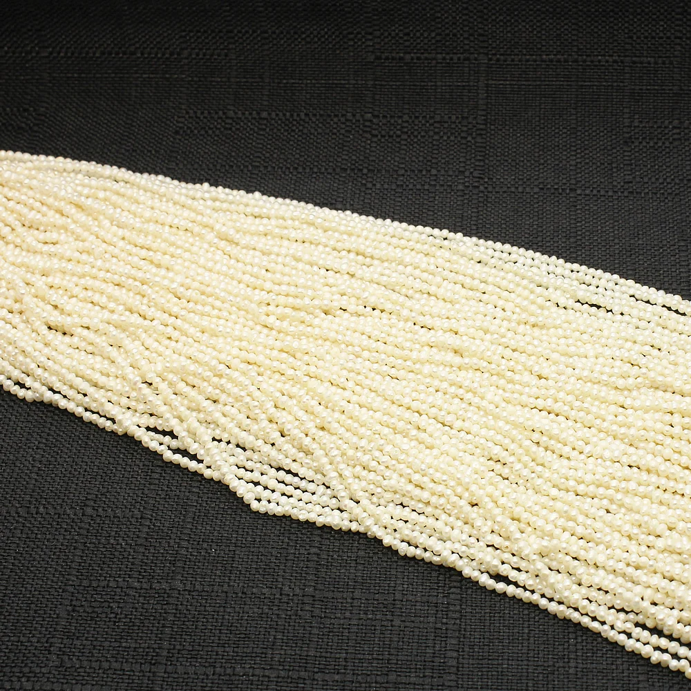 Бусины Из Натурального пресноводного жемчуга двусторонние легкие бусины