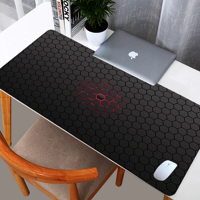 

Anime Geometric 900X400 Mouse Mat Xxl Desk Accessories Mousepad Laptop Pc Mause Pad Large Keyboard Kawaii Office Notebook Mats