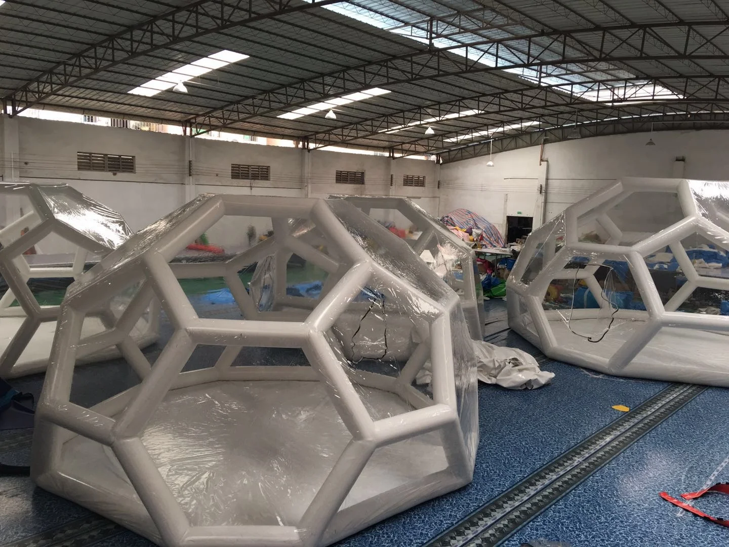 Герметичная уличная надувная палатка для отеля сферическая прозрачная