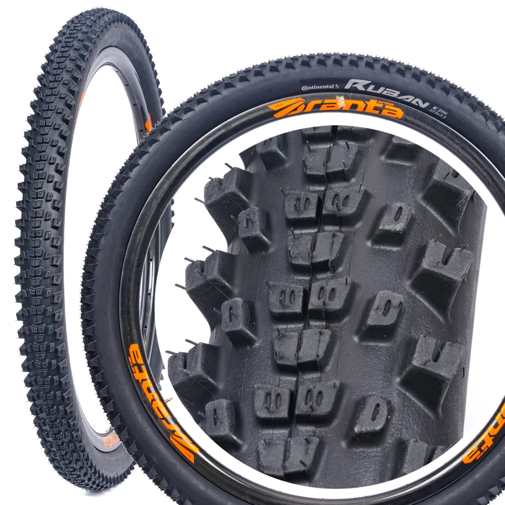 

CONTINENTAL RUBAN Pneu 27.5x2.30inch Original MTB Bicycle Tire Black Mountain Bike Wire Tyre XC Off-road Cycling Part