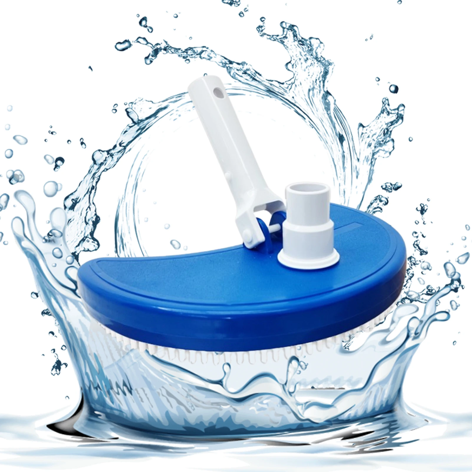 

Half Moon Pool Cleaning Vacuum Head Half Moon Curved Vacuum Head Pool Suction Head Brush For Various Pools Pool Cleaning