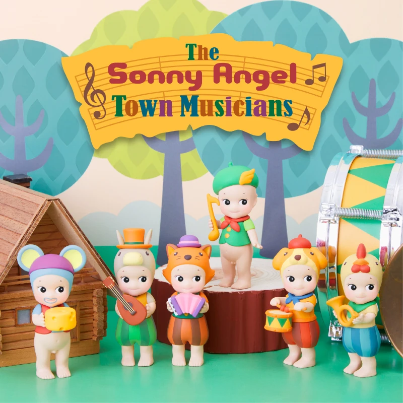 

Sonny Angel Town Musician Series Fairy Tale Series Doll Blind Box Fashion Play Doll Angel Doll Mystery Box Surprise Gift Decor