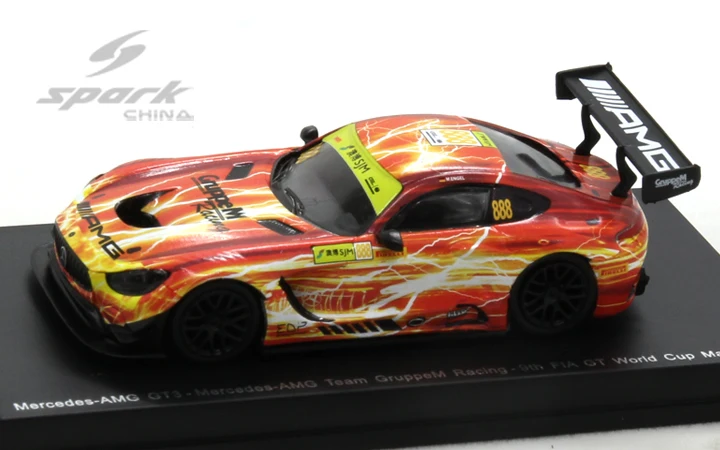 

Spark 1/64 Y169 AMG GT3 2019 Collection of die-cast alloy car decoration model toys