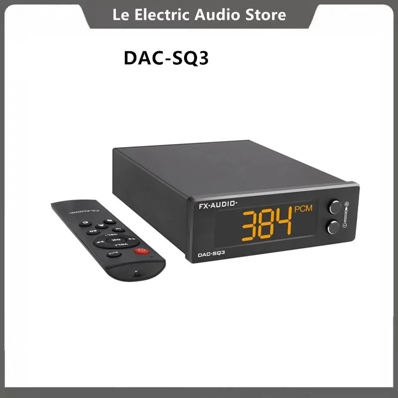 DAC-SQ3 MINI USB DAC ES9038Q2M XMOS XU208 LM49720A PCM 32Bit/384kHz DSD256 аудио HIFI декодер |