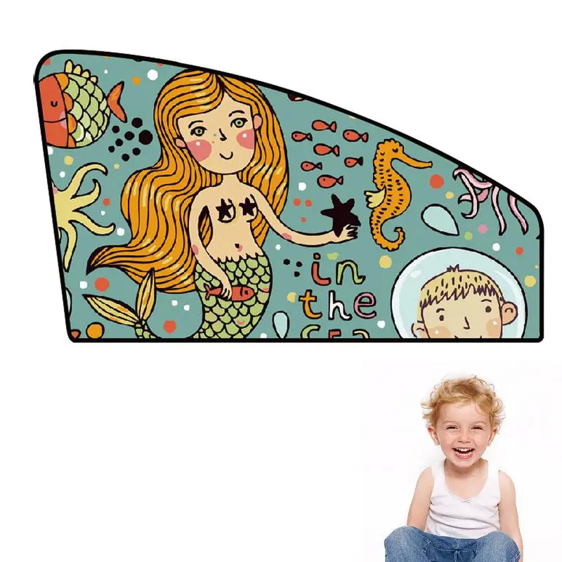 

Car Sun Shade For Kids Adjustable Magnetic Car Curtains Auto Side Window Sunshade Covers Sun Protector Interior Shield