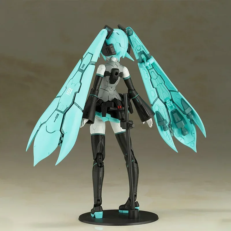 Фото Оригинальная сборная модель Kotobukiya Vocaloid Hatsune Miku Frame Artist 1/100, фигурка мобильного костюма, 15,9 см, игрушка-конструктор №3