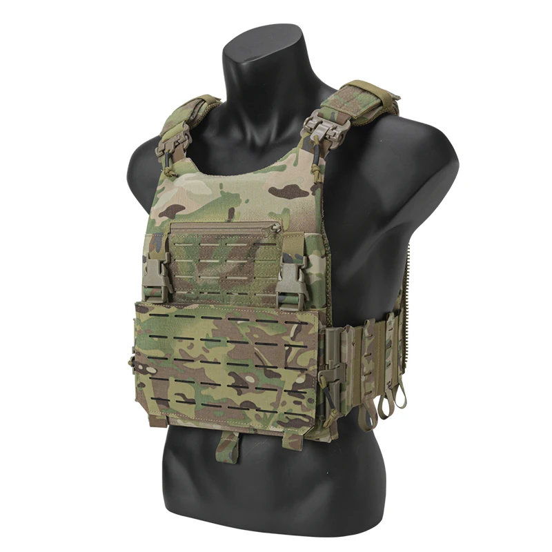 Idogear Tactical Chestrig Lsr Vest Plate Carrier Quick Release Laser Cut 500d Military Gear Airsoft |