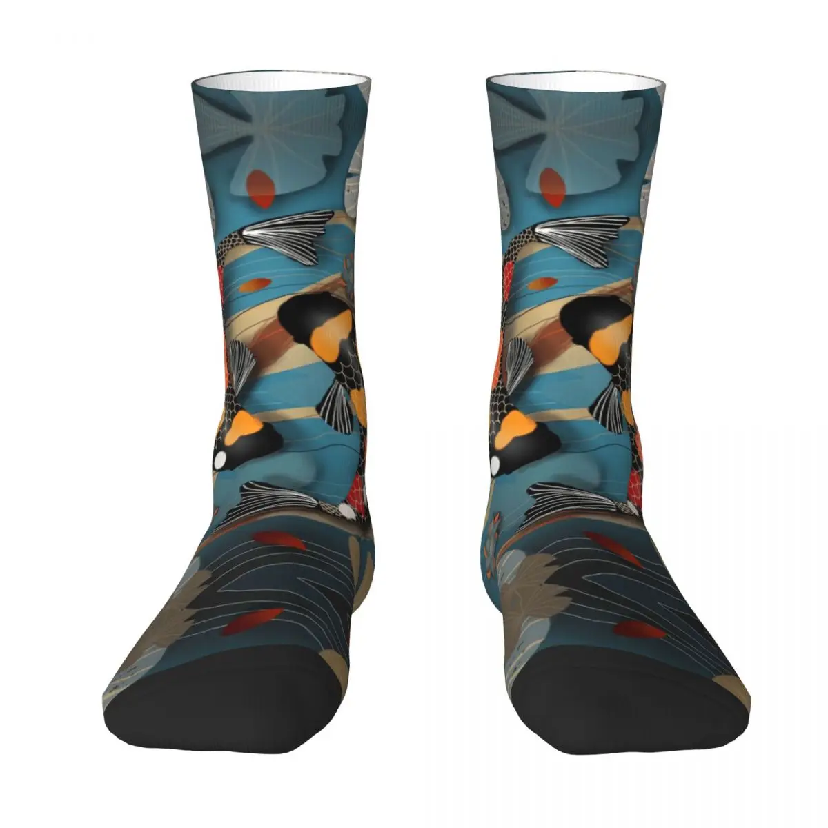 

R363 Stocking Koi Watergarden Photographic BEST TO BUY Sarcastic Graphic Cool Field pack Compression Socks