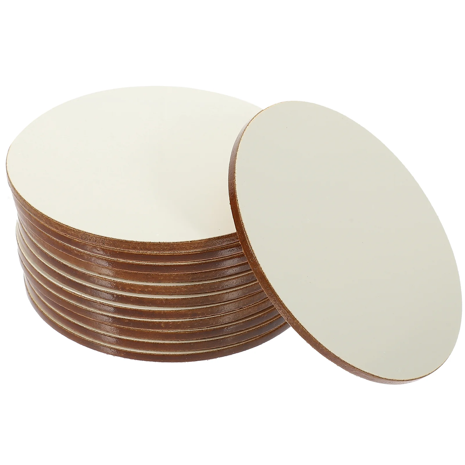 

12 Pcs Car Car Car Coasters Cup Accessory Sublimation Blanks Anti-scale Anti-scaled Mdf Milk