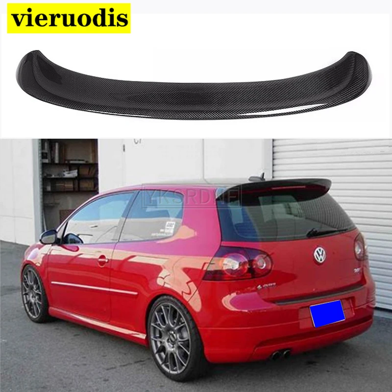 

Задний спойлер из углеродного волокна для Volkswagen Golf 5 MK5 GTI R32 2005 2006 2007