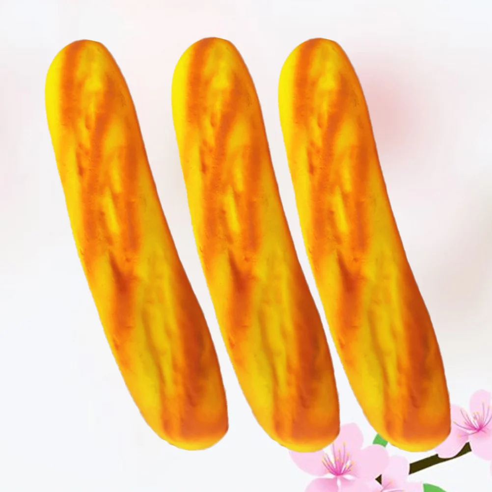 

Bread Artificial Fake Modelfoam Loaf French Faux Play Dessert Realistic Kitchentoys Fidget Prop Props Cake Decoration Set Role
