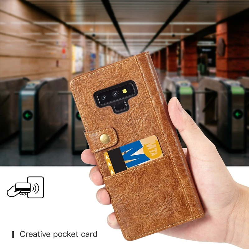 

Luxury Flip Phone Case for Samsung Galaxy Note 9 Case Card for Samsung Galaxy Note 10 Lite Leather Case Wallet Cover Coque Capa