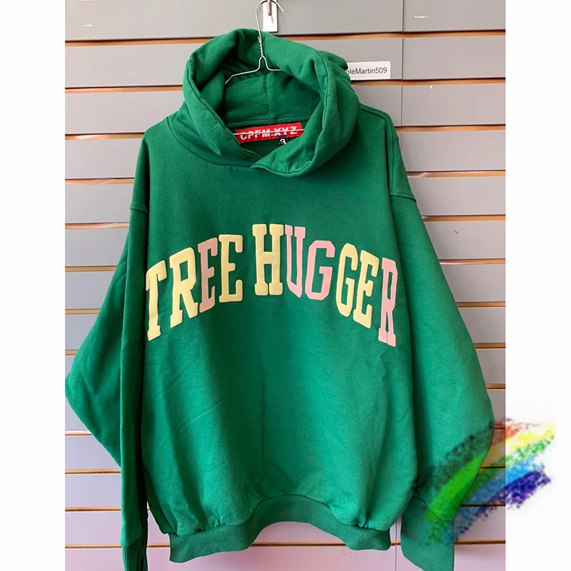 

Puff Printing CPFM.XYZ Green Hoodie Men Women 1:1 High Quality Heavy Fabric CPFM XYZ Pullover Oversized Sweatshirts