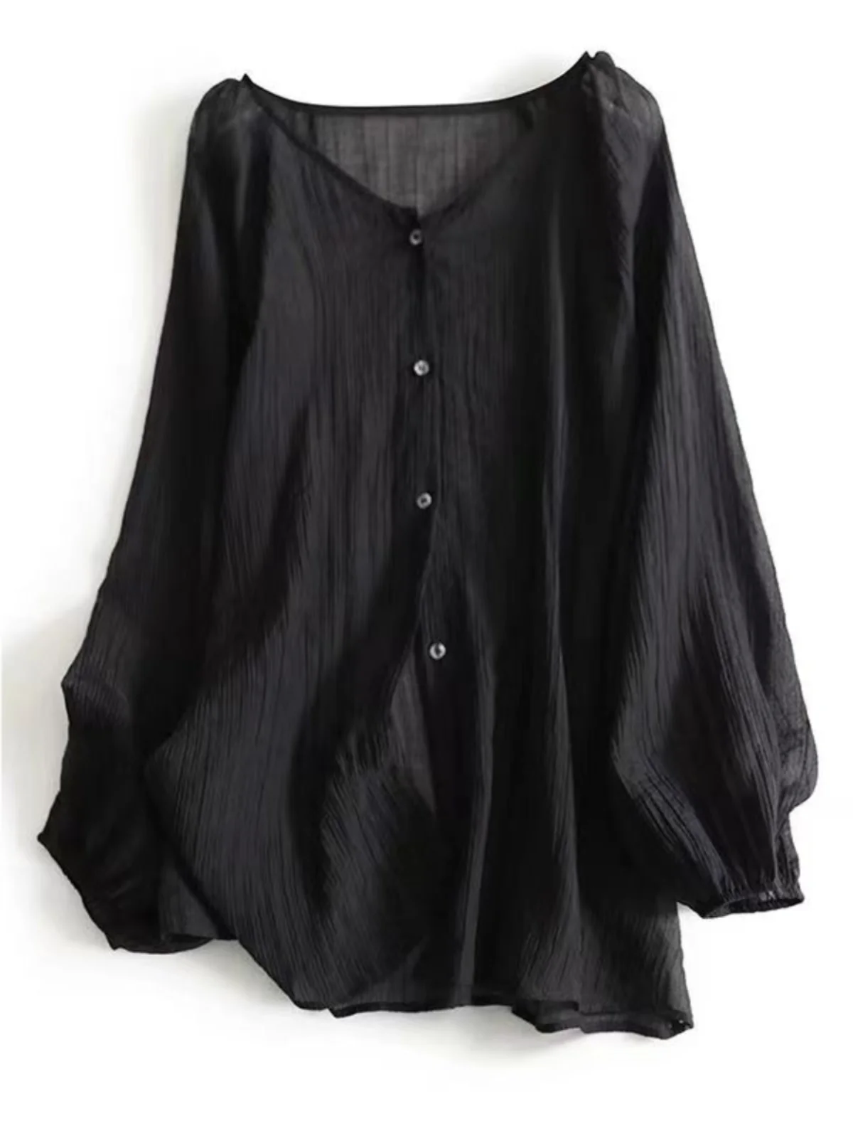 Lysel Sun Protection Fashionable Set Women Summer 2023 New Texture Light Shirts Top Wide Leg Shorts |