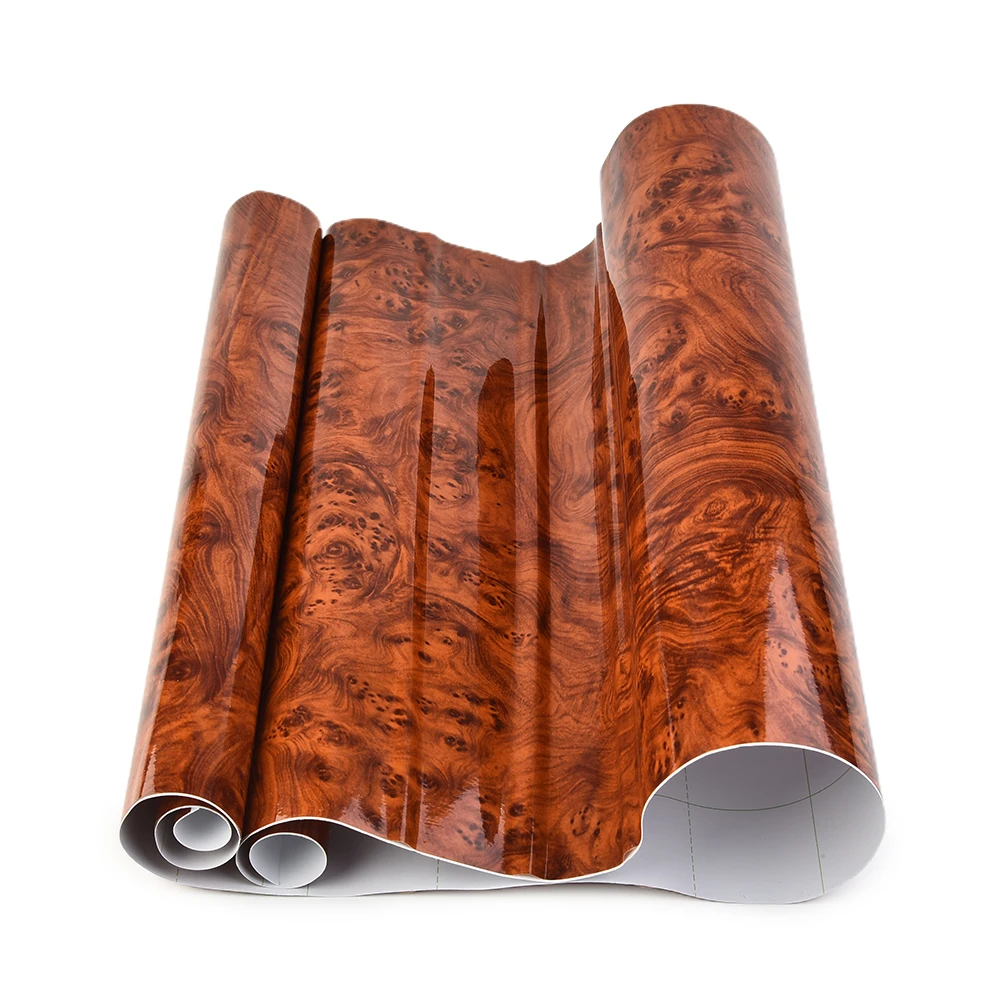 

Practical Parts Accessories Car Sticker Exterior Film Grain Internal Long lasting 40*100CM Mouldings Replacement