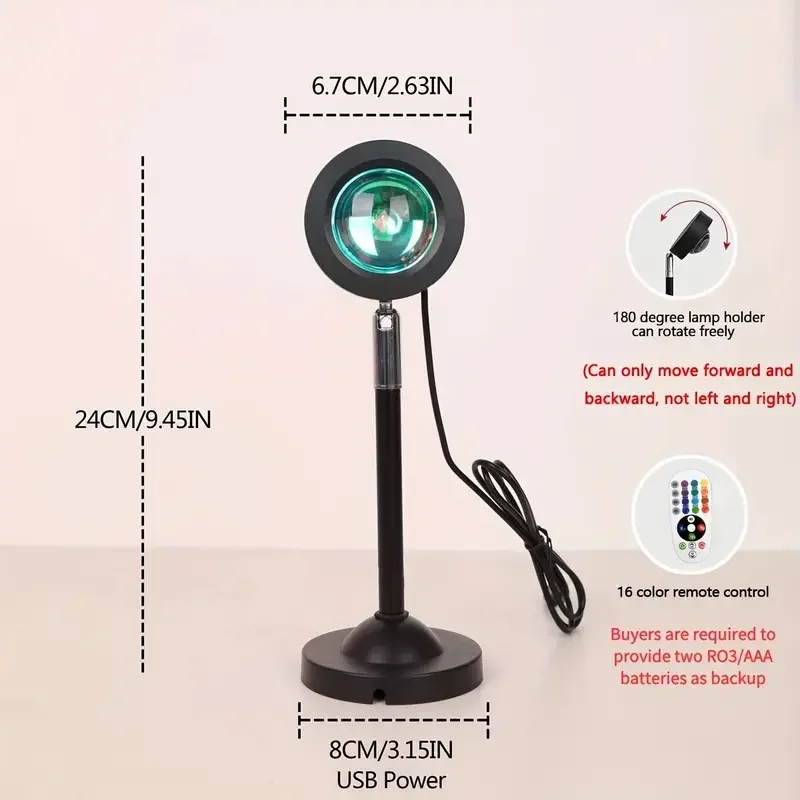 

RGB LED проектор-ночник для комнаты