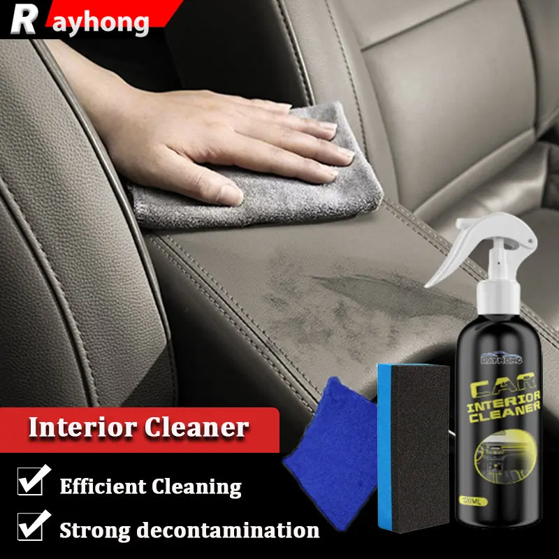 

Interior Detailer Cleaner Plastic Leather Restorer Quick Coat for Car Interior Refurbish Leather Renovator Conditioner