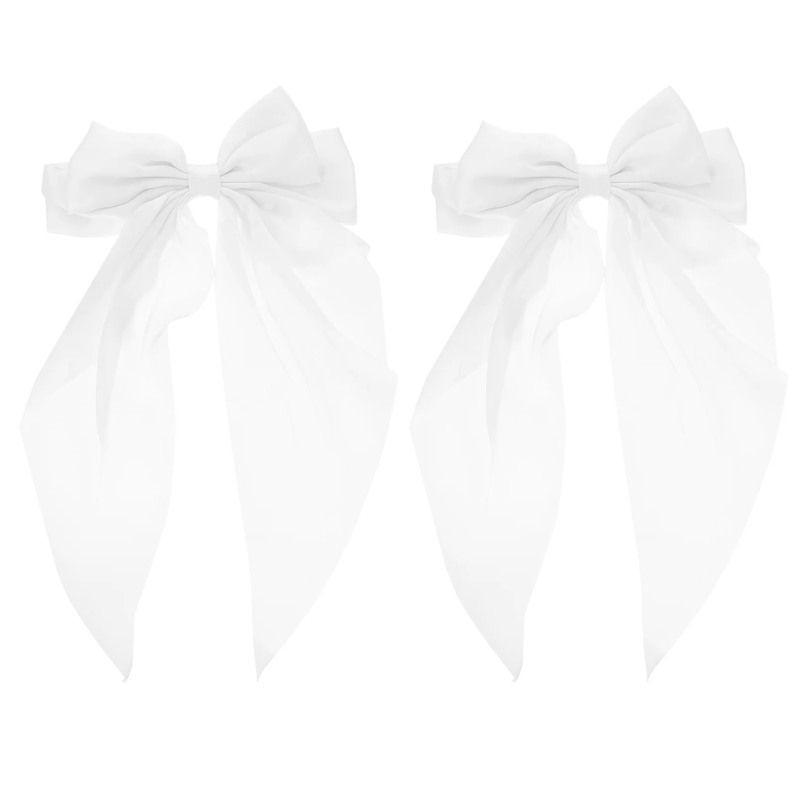 

2pcs Bow Hair Clip Bow Knot Hair Barrettes Kids Headdress Hair Decorations