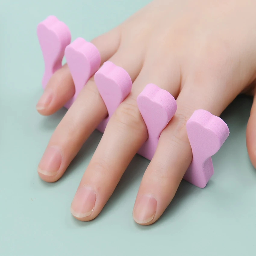 

10 шт., мягкая губка для маникюра и педикюра