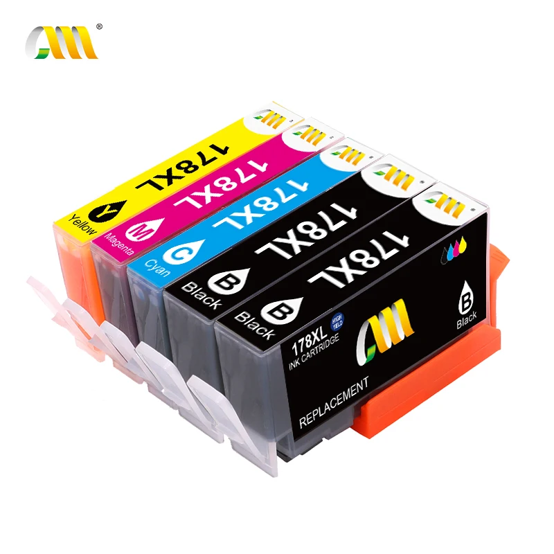 

CMCMCM совместимый сменный чернильный картридж для HP 178XL чернильные картриджи для HP Photosmart 5510 5515 6510 B109a B109n
