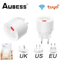aubess tuya wifi natural gas alarm combustible household smart lpg gas detector leakage sensor smart home fire safety protection