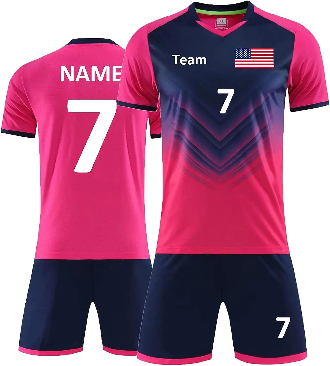 

CMS Official Soccer Jerseys for Men Women Kids Adults Custom Soccer Shirt Shorts with Any Name Number Logo
