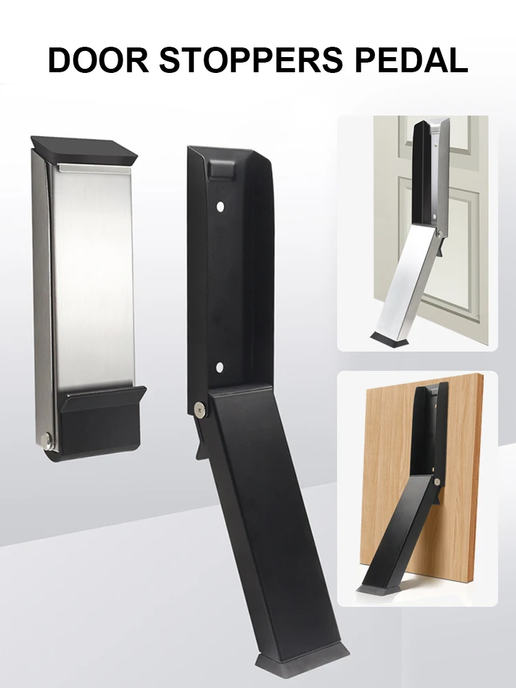 Дверные ограничители самоклеящиеся открывания двери из нержавеющей стали без