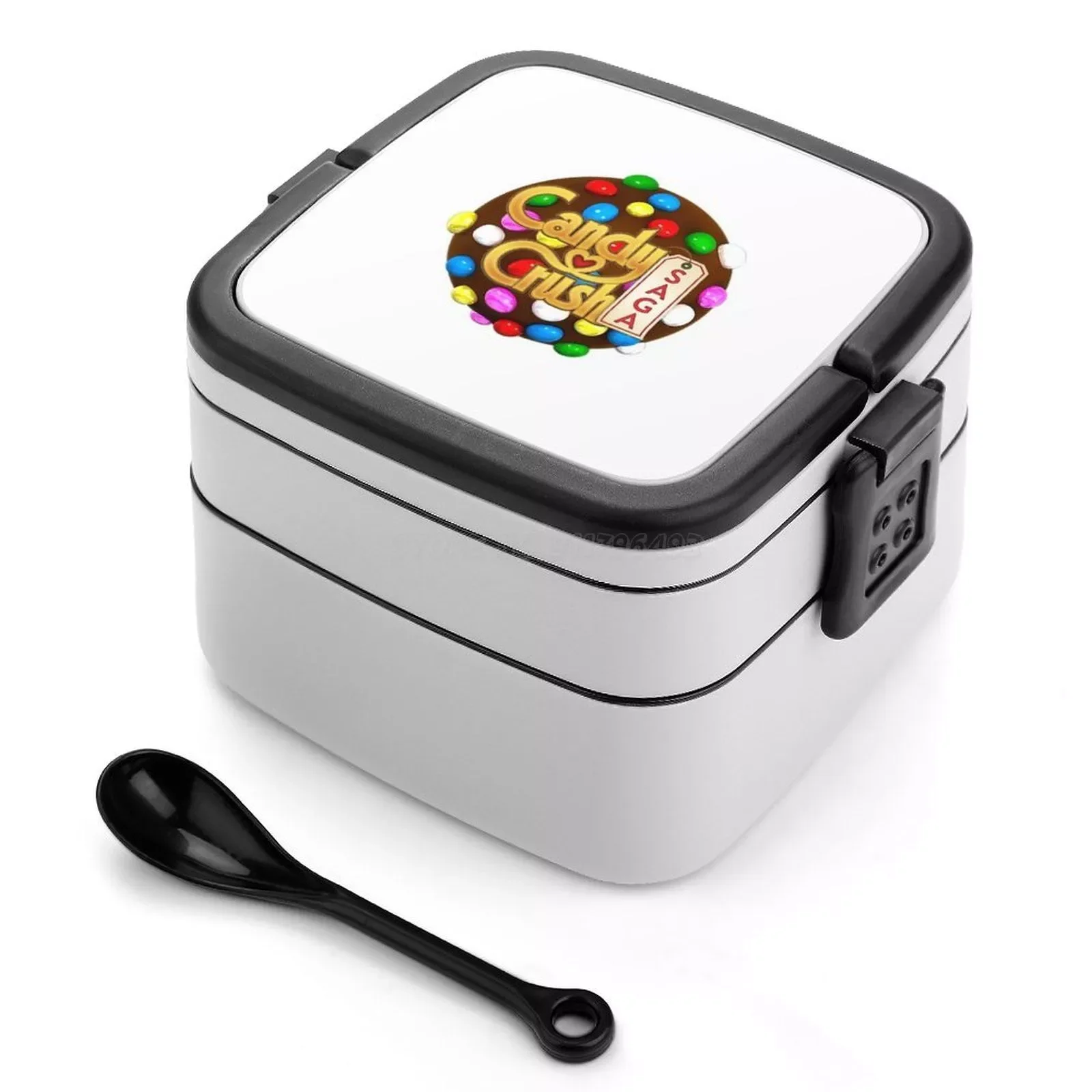 

NEW IN Candy Crush Saga Game Bento Box Leakproof Food Container for Kids Candy Crush Saga Candy Crush Phone Android Game Ios Mar