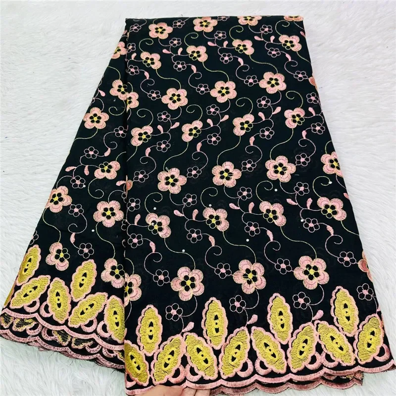 5 ярдов Высококачественная сухая кружевная ткань вышитая крупными бусинами в