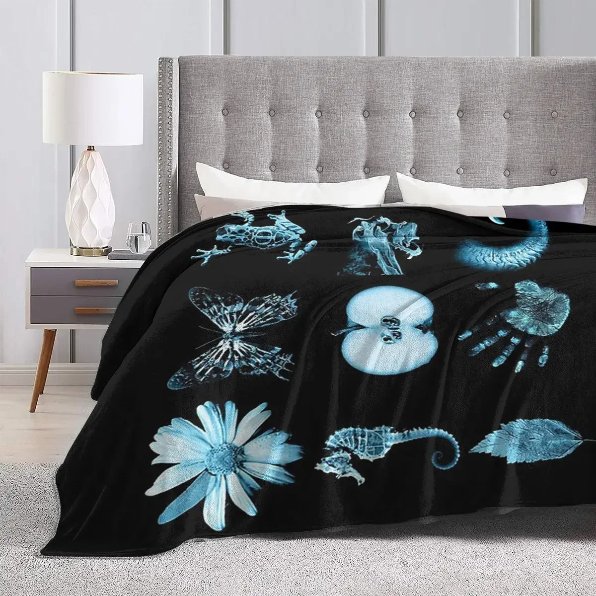 Одеяло с бахромой мягкое теплое Фланелевое покрывало для кровати гостиной